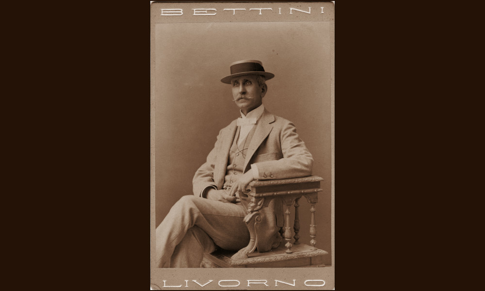 Stefano Bardini (foto Studio Bettini, 1880-1890)