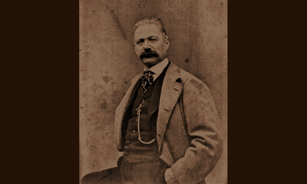 Giuseppe Baslini, 1870. Fotografia conservata nell'Archivio Poldi Pezzoli.