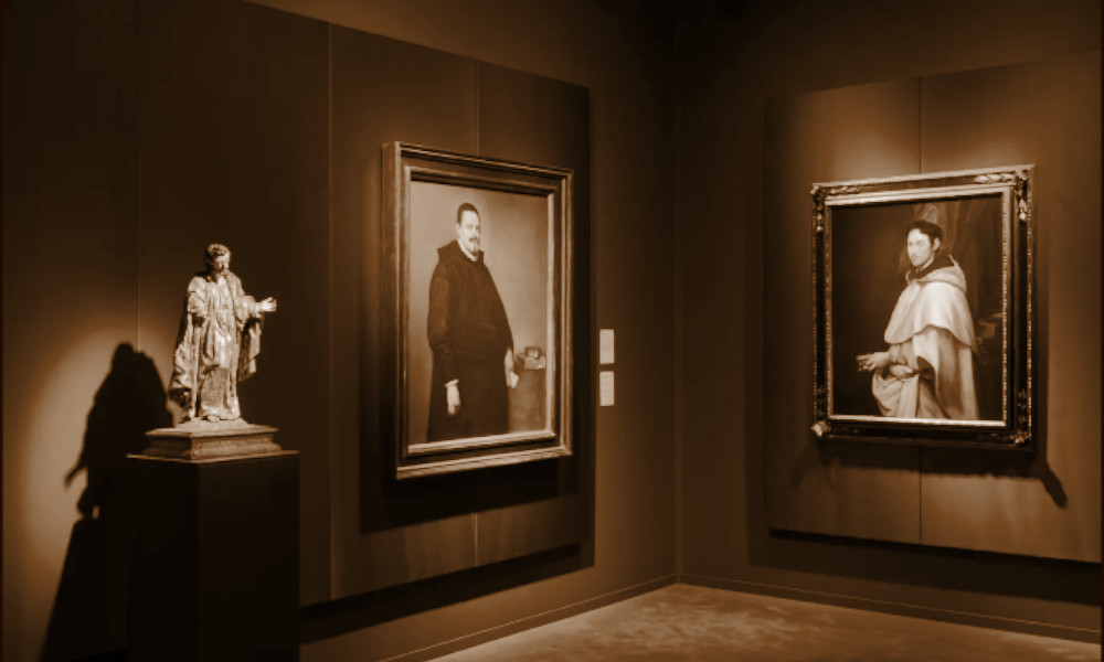 Particolare dello stand Colnaghi a TEFAF Maastricht 2026