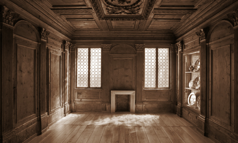 The "Italian Room" from Chiavenna, (foto Seattle Art Museum)
