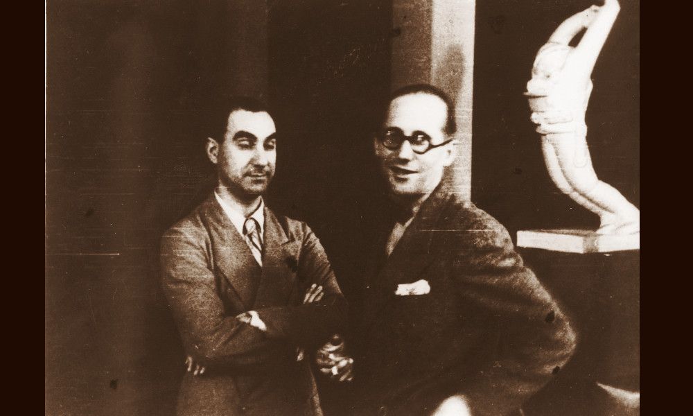 Pietro Maria Bardi con Le Corbusier nel 1936